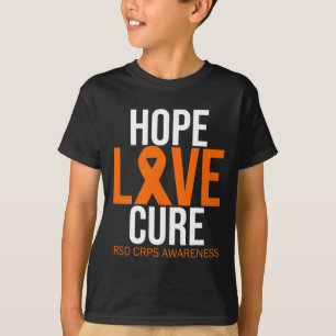 Camiseta Rsd Crps Consciência Esperança Amor Cura Combate L
