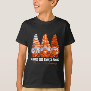 Camiseta Rsd Crps Conscientização Mês Laranja Fita Gnomias