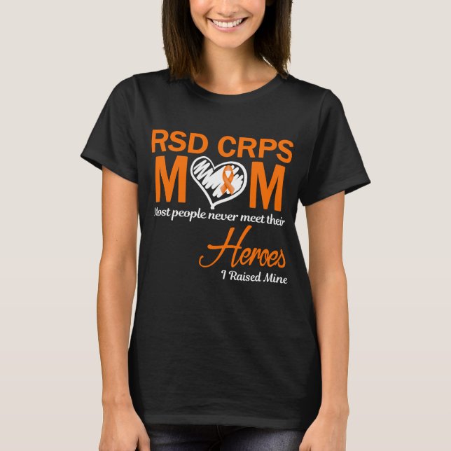 Camiseta RSD CRPS Mãe Eu Criei Mina (Frente)