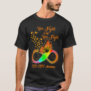 Camiseta Rsd Crps Sensibilizar A Guerreira É Minha Luta B