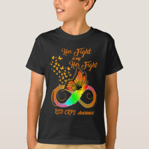 Camiseta Rsd Crps Sensibilizar A Guerreira É Minha Luta B