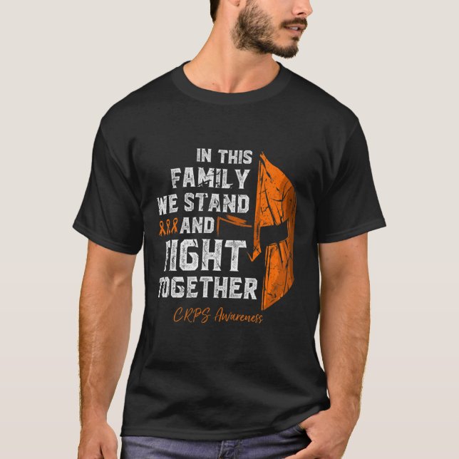 Camiseta Rsd-crps - Suporte à família de conscientização Sp (Frente)