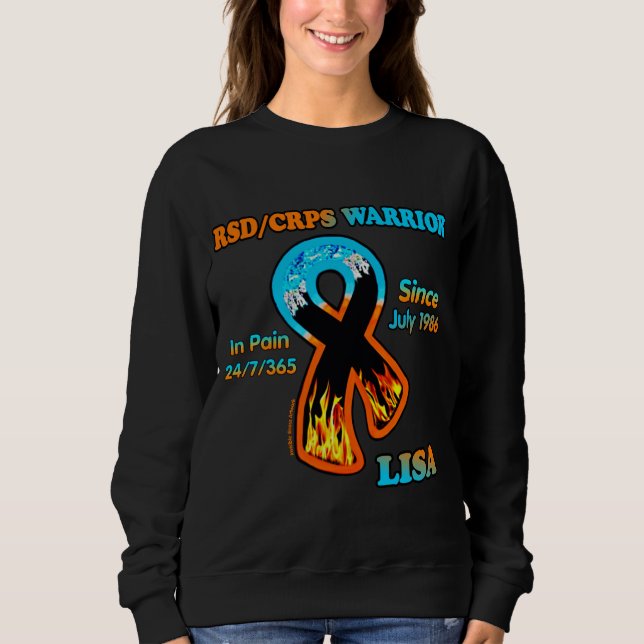 Camiseta RSD/CRPS WARRIOR...Lisa (Frente)