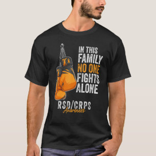Camiseta RSD Mês de Consciência CRPS Luvas Fita Laranja