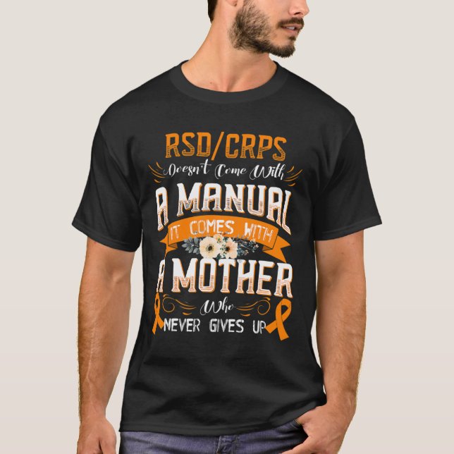 Camiseta Rsdcrps não vem com um manual que vem com um (Frente)