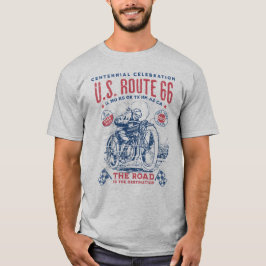 Camiseta RT 66 Centenário Tee - Vintage Moto