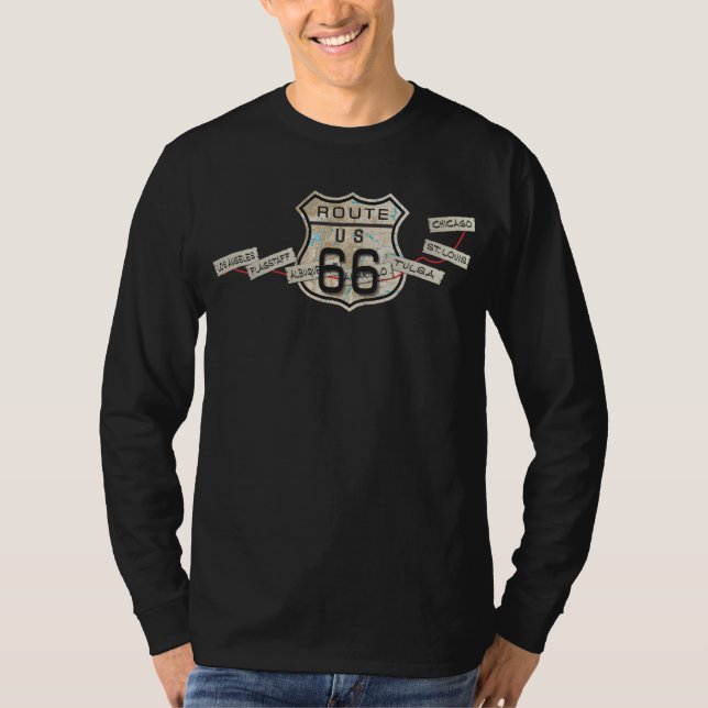 Camiseta Rt 66 tee (Frente)