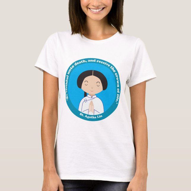 Camiseta Rua. Agatha Lin (Frente)