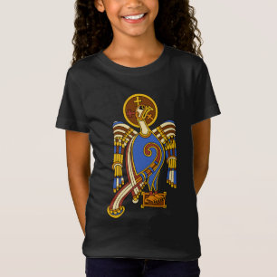 Camiseta Rua. Águia Celta do John Nó Celta Arte Medieval 