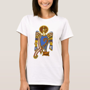 Camiseta Rua. Águia Celta do John Nó Celta Arte Medieval Ir