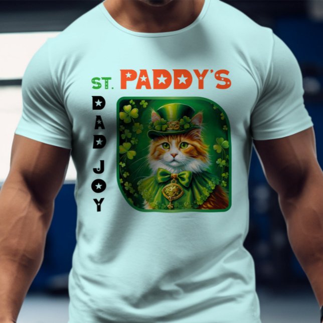 Camiseta Rua, alegria do dia de Paddy - Festa de dança Verd (Criador carregado)