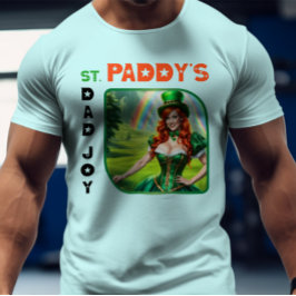 Camiseta Rua, alegria do dia de Paddy - Tradição irlandesa