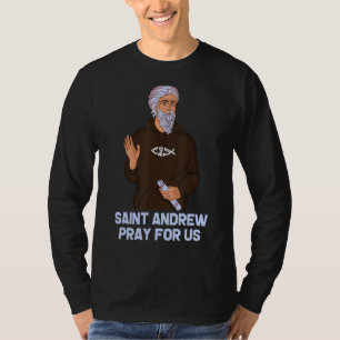 Camiseta Rua Andrew Fisheries Patron Santo Do Pescador Cath