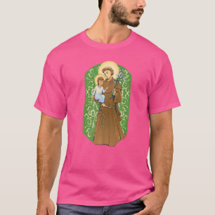Camiseta Rua Anthony Do Pádua E Da Cath Da Criança Cristo