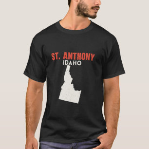 Camiseta Rua Anthony Idaho EUA State America Viagem Idahoan