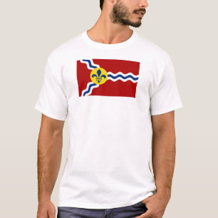 Camiseta Rua, bandeira da cidade de Louis