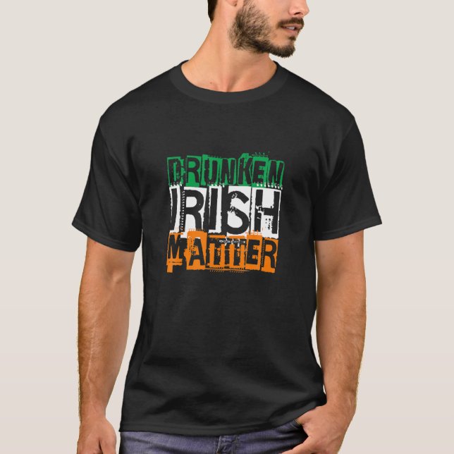 Camiseta Rua, Bebendo de cerveja irlandesa no dia do Patric (Frente)