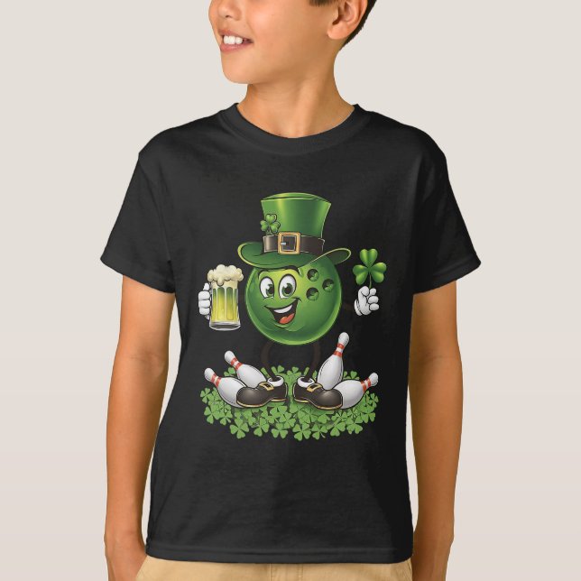 Camiseta Rua, Bebendo do dia de Patrick, Brincadeira com a  (Frente)