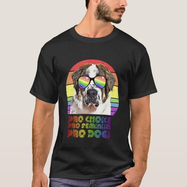 Camiseta Rua Bernard Pro Choice Pro Feminismo Pro Cães Lgbt (Frente)
