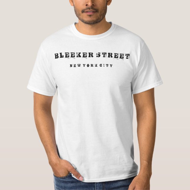 Camiseta Rua Bleeker, Nova Iorque (Frente)
