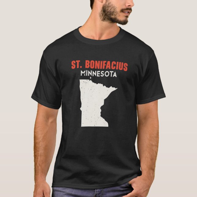 Camiseta Rua Bonifacius Minnesota EUA State America Viagem  (Frente)