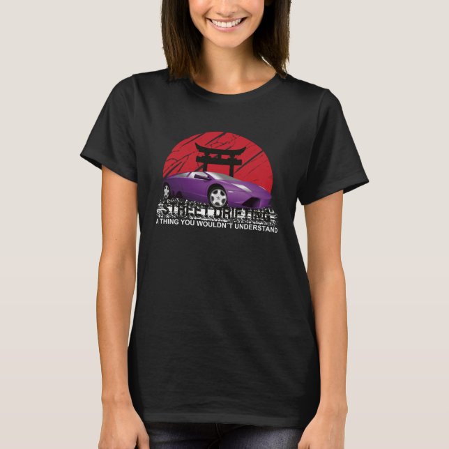 Camiseta Rua Burnout Street Racing (Frente)