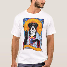 Camiseta Rua. Cão de Montanha Bernese