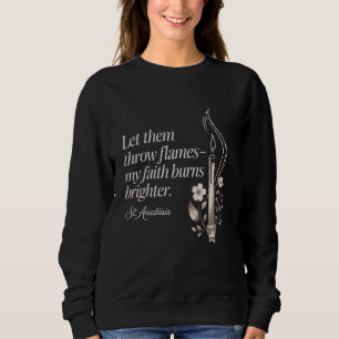 Camiseta Rua Católica Anastasia Faith Queima Mais Brilhante