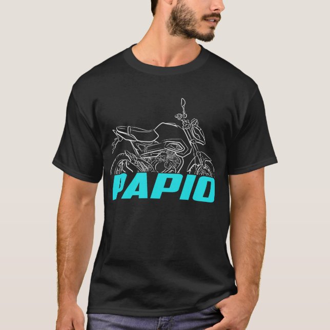 Camiseta RUA CFMoto Papio 2017-2024 (Frente)