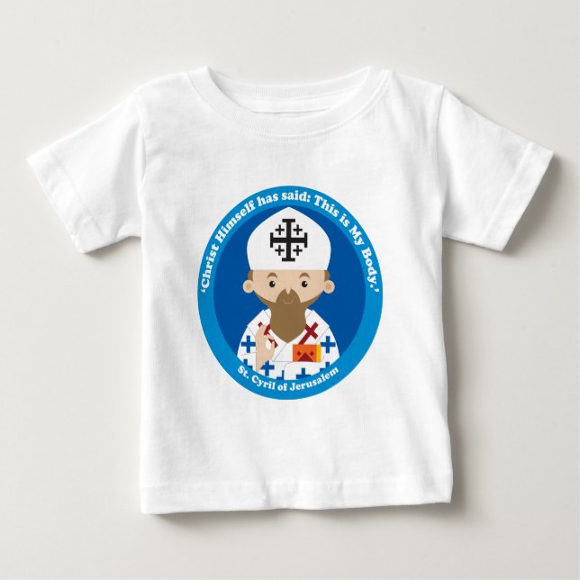 Camiseta Rua. Cirilo de Jerusalém (Frente)