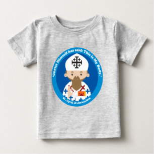 Camiseta Rua. Cirilo de Jerusalém