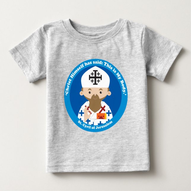 Camiseta Rua. Cirilo de Jerusalém (Frente)