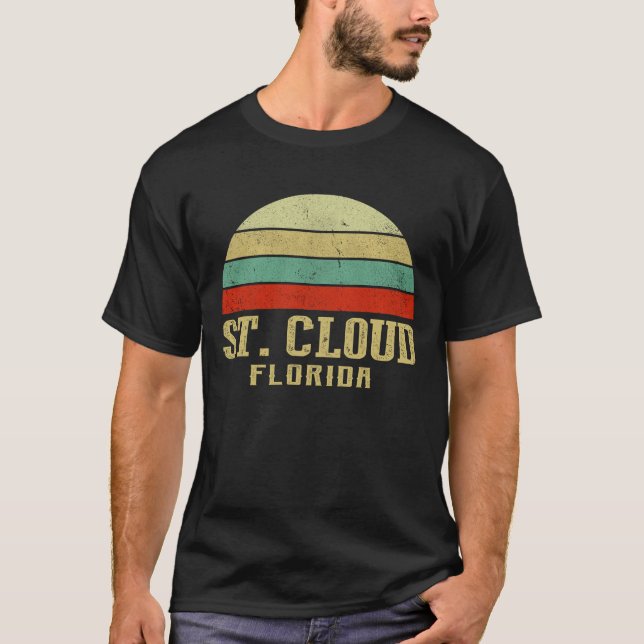 Camiseta RUA.-CLOUD FLORIDA Vintage Retro Sunset (Frente)