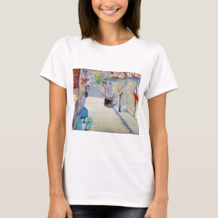 Camiseta Rua com Bandeiras Francesas, Manet