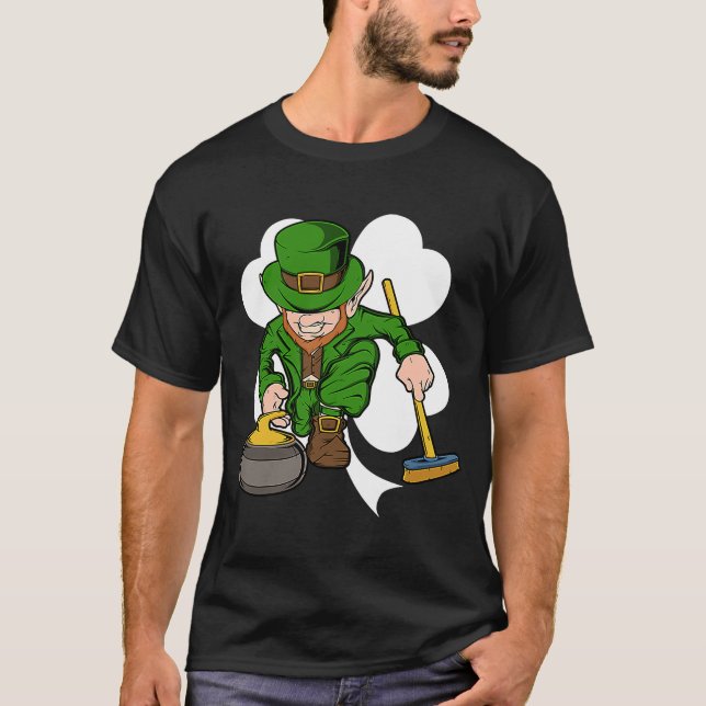 Camiseta Rua Curler Leprechaun. (Frente)