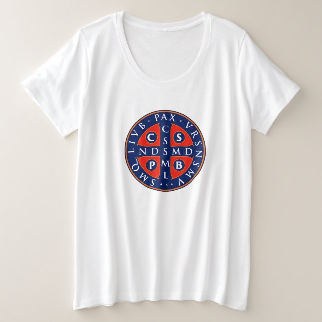Camiseta Rua da Medalha Benedict (Frente do Design)