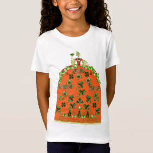 CAMISETA RUA DA SENHORA LARANJA E DA SHAMROCKS.