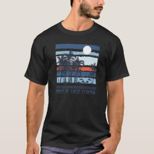 Camiseta Rua da Vintage Port Lucie Florida Summer 80s Beach