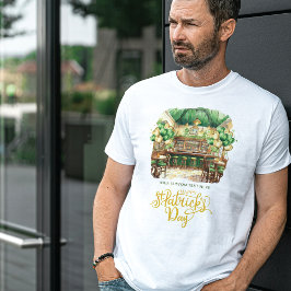 Camiseta Rua d'água, festa do dia de Patrick