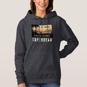 Camiseta RUA das Ilhas Virgens dos EUA Croix USVI Sunset Tr