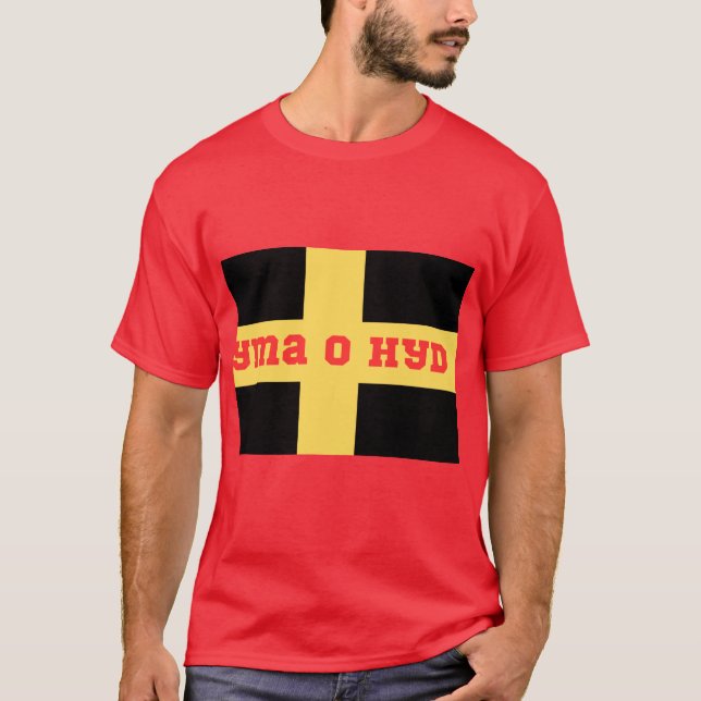 Camiseta Rua Davids Cymru Yma O Hyd Rettangular Sticker (Frente)