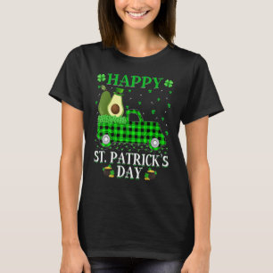 Camiseta Rua de Buffalo Xadrez Verde Caminhão Avocado Fruta