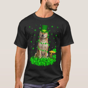 Camiseta Rua De Cachorro Irlandesa Leprechaun Shiba Inu Pat