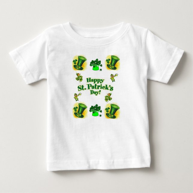 Camiseta Rua de camisetas, dia de Patrick (Frente)
