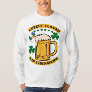 Camiseta Rua de cerveja de ponta, Design de dia de Patrick