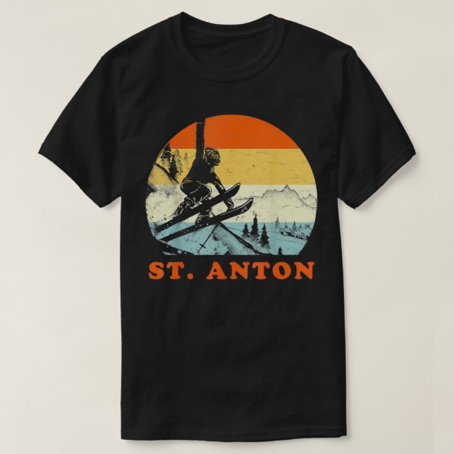 Camiseta Rua de Esqui (Frente do Design)