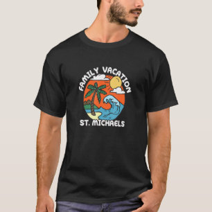 Camiseta Rua de Férias Familiares Michaels Beach Maryland B