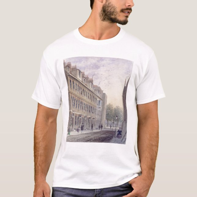 Camiseta Rua de Fludyer que olha para o parlamento (Frente)