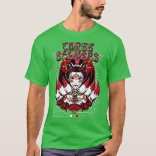 Camiseta Rua de Futurismo do Robô Humanoide Geisha Japonês 