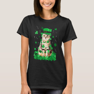 Camiseta Rua De Gato De Shorthair Americana Patrick S Day I